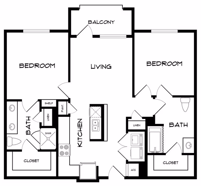 Unit 1104 1104 floor plan